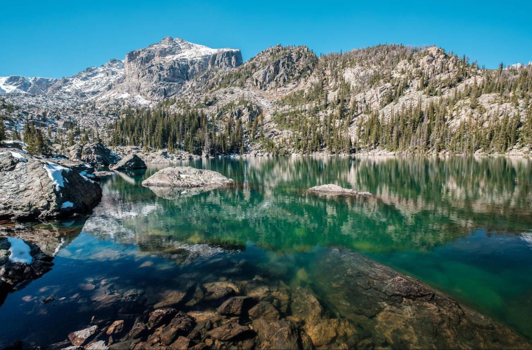 Lake Haiyaha Unveiling The Enigmatic Beauty Of Rocky Mountain National